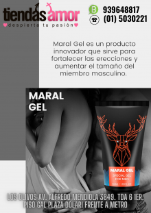 maral gel - gel exitante sexshop puente piedra